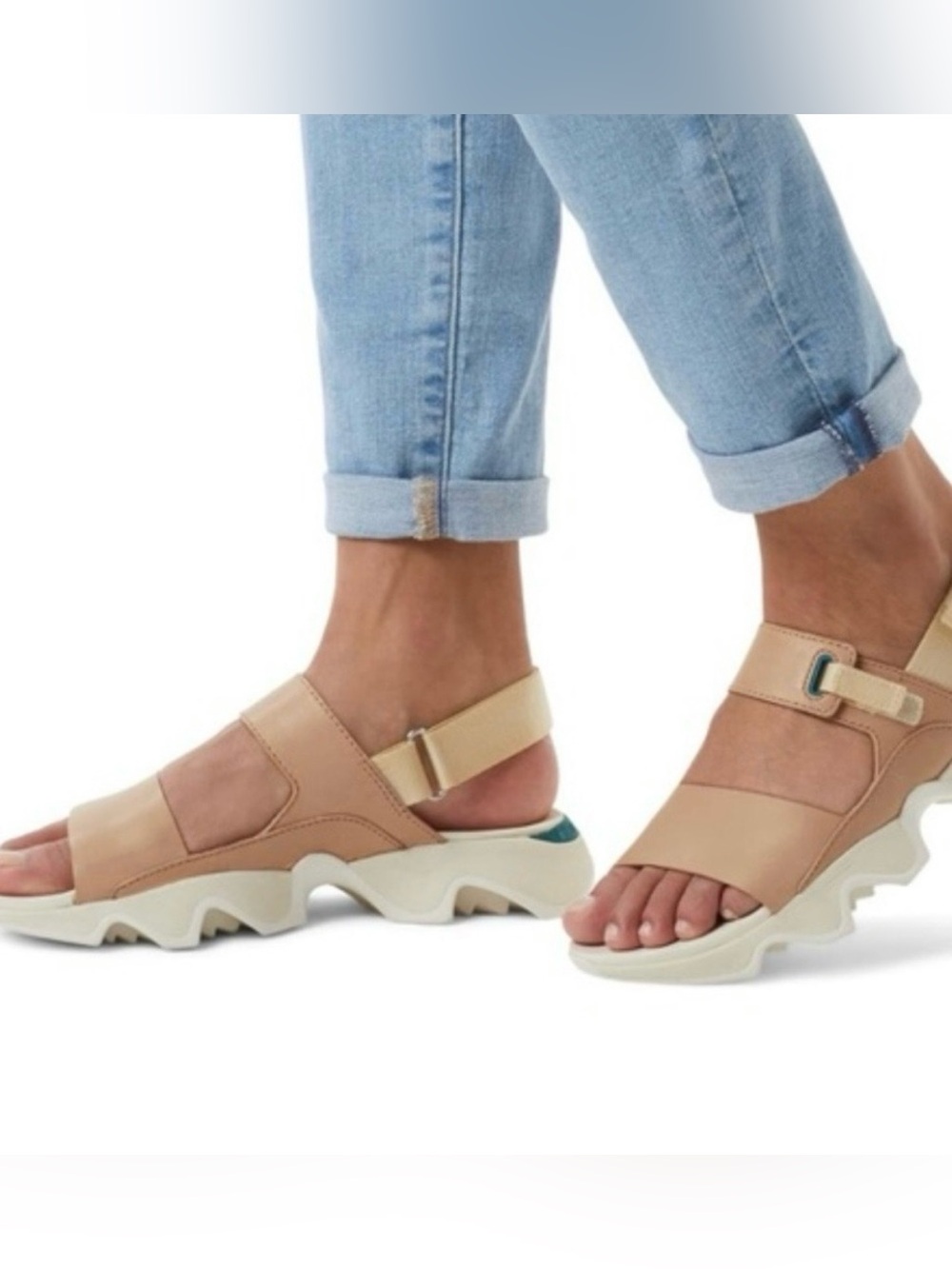 Sorel Beige and Cream Women's Sport Sandals